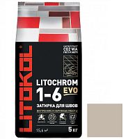 Затирка цементная для швов Litokol Litochrom 1-6 Evo LE.230 Багамы 5 кг