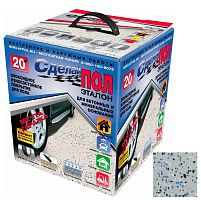 Эпоксидное двухкомпонентное покрытие для пола Сделай Пол СП-00000105 серый 20 кв.м