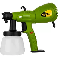 Краскопульт электрический PROCRAFT 350Вт, 0.8л PSE550