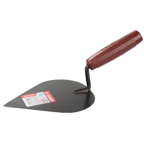 Кельма штукатура Зубр 08215-3 с пластмассовой ручкой 185 мм