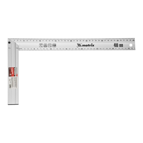 Угольник, 400 мм, алюминиевый, литой Matrix фото 7