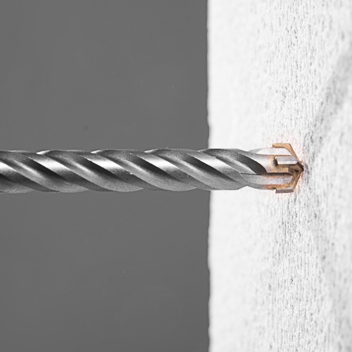 Бур по бетону, 12 x 210 мм, SDS Plus c крестовой пластиной Matrix фото 5