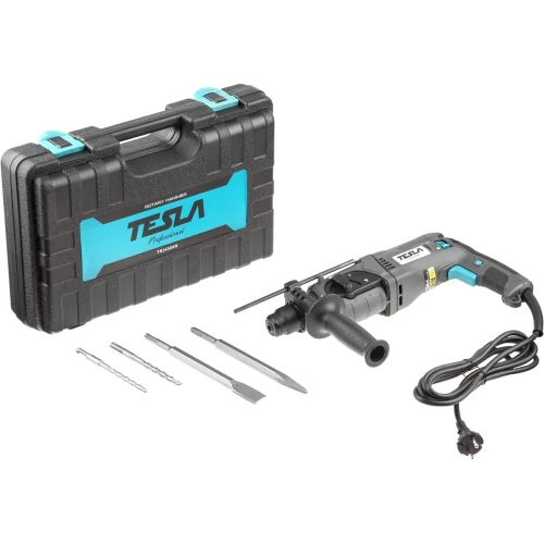 Перфоратор Tesla TR2450HR 800Вт, SDS+, 24мм, 0-1100об/мин, 3Дж, 3 режима кейс 628168 фото 9