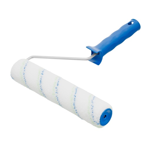 Валик "Водные краски", 250 мм, ворс 12 мм, D - 36 мм, D ручки - 6 мм, полиэстер Сибртех Валик "Водные краски", 250 мм, ворс 12 мм, D - 36 мм, D ручки - 6 мм, полиэстер Сибртех