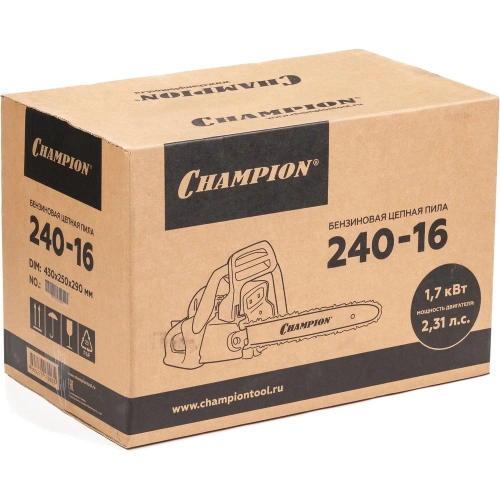 Бензопила CHAMPION 240-16 фото 11 Бензопила CHAMPION 240-16 фото 11