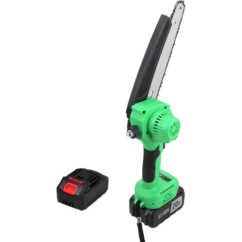 Пила цепная аккумуляторная бесщеточная Zitrek GreenSaw 20V (20 В, 4 Ач Li-ion аккумулятор 1 шт, 2 Ач Li-ion аккумулятор 1 шт, ЗУ) 082-1858-1 фото 6
