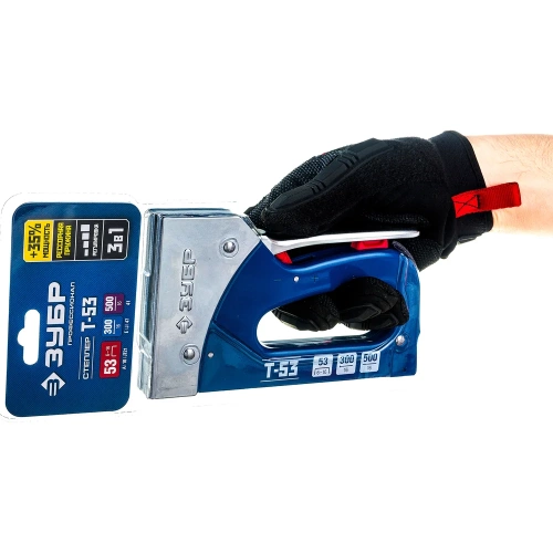 Стальной степлер ЗУБР Про-53 тип 53, 300, 500, 31523_z01 фото 3 Стальной степлер ЗУБР Про-53 тип 53, 300, 500, 31523_z01 фото 3