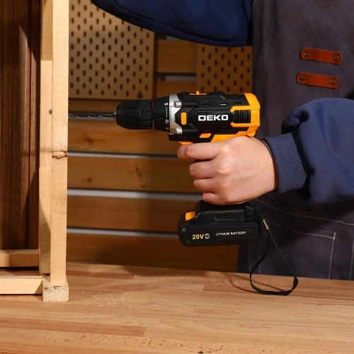 Аккумуляторная дрель-шуруповерт DEKO Banger 20V ONE+, 1x2.0Ач 083-1116 фото 8