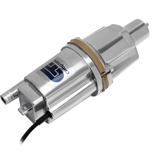 Вибрационный насос СВН300Н-15, нижний забор, 300 Вт, напор 75 м, 1200 л/ч, кабель 15 м Сибртех фото 3