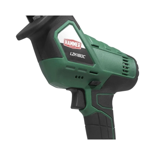 Аккумуляторная сабельная пила Hammer LZK18DC 18 В, 2x2 Ач, LiION 0-2500 ход/мин, в кейсе 827255 фото 7 Аккумуляторная сабельная пила Hammer LZK18DC 18 В, 2x2 Ач, LiION 0-2500 ход/мин, в кейсе 827255 фото 7