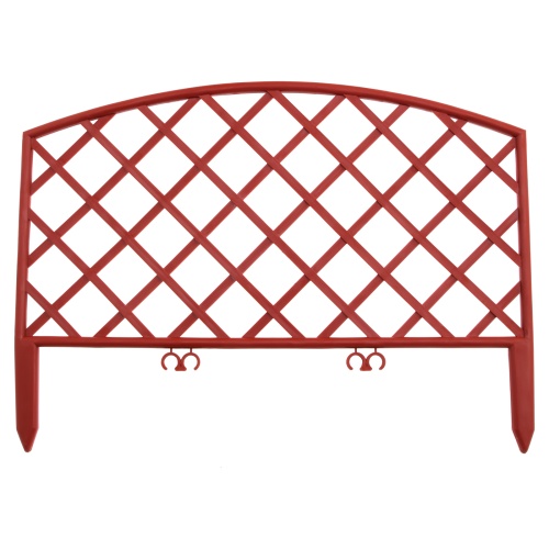 Забор декоративный "Сетка", 24 х 320 см, терракот, Palisad фото 2