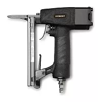 Пистолет скобозабивной Hybest мебельный 1013JL, пневматический, скобы 53F 20Ga, удлиненный HB1013JL
