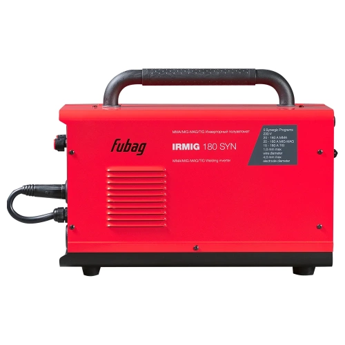 Сварочный инвертор полуавтомат FUBAG IRMIG 180 SYN с горелкой 250А 41383 фото 5