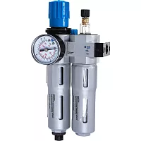 Фильтр влагоотделитель с редуктором и лубрикатором (1/4"; 16 бар) МАСТАК 690-21