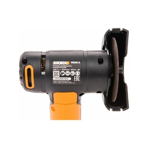 Угловая аккумуляторная шлифмашина WORX WX801 фото 4