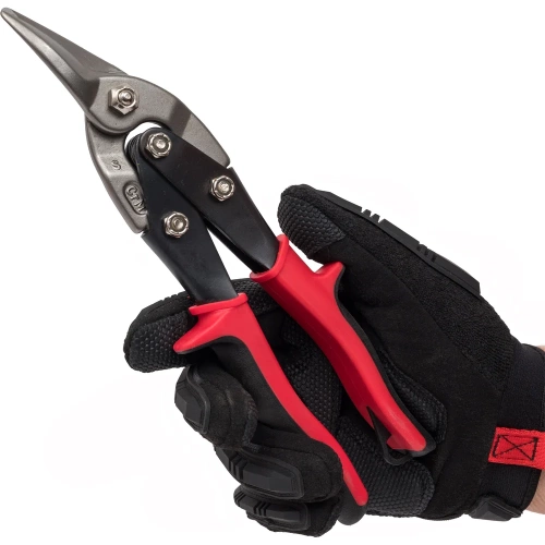 Ножницы по металлу AmPro левые T73322 фото 5