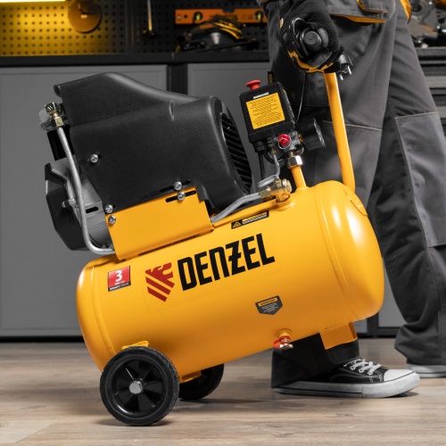 Компрессор воздушный DLC1300/24 безмасляный 1.3 кВт, 24 литра, 206 л/мин Denzel фото 44 Компрессор воздушный DLC1300/24 безмасляный 1.3 кВт, 24 литра, 206 л/мин Denzel фото 44