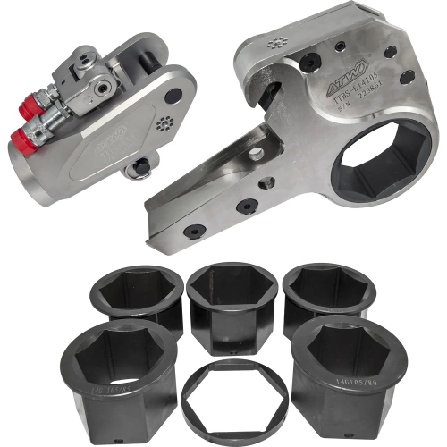 Комплект гидравлического кассетного ключа ATW (105-80 мм.) 1852-18521 Нм TTBS-K14 Комплект гидравлического кассетного ключа ATW (105-80 мм.) 1852-18521 Нм TTBS-K14