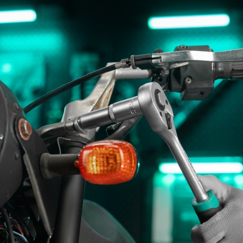 Головка торцевая удлиненная, 13 мм, шестигранная, CrV, под квадрат 1/2 Stels фото 11