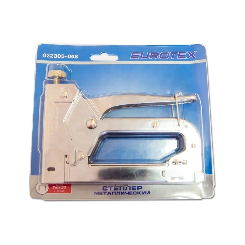 Металлический степлер EUROTEX тип скобы №53, 4-14мм 032305-008 фото 9