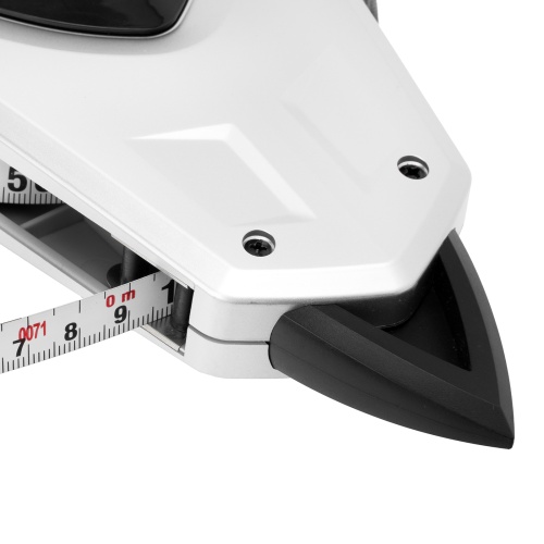 Рулетка геодезическая 50 м х 13 мм, откр, корп, металлическая лента, Super-Нейлон, двусторонняя шкала Gross фото 4