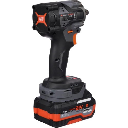 Бесщеточный ударный гайковерт Anycons AC-SD-380, 380Нм, 21В, 2 акб AC-SD3802 фото 6