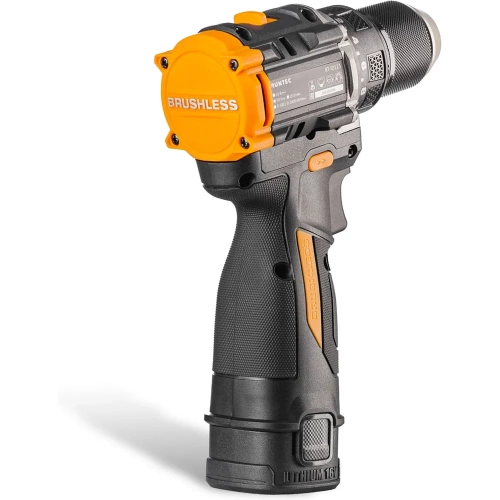 Дрель-шуруповерт аккумуляторная RUNTEC PRO 10 мм, 16В, 2*2Ач, 50Нм RT-ID123 фото 3