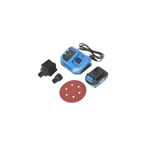 Машина шлифовальная орбитальная NORDBERG с регулировкой оборотов, аккумуляторная, 150 мм NE436K фото 11