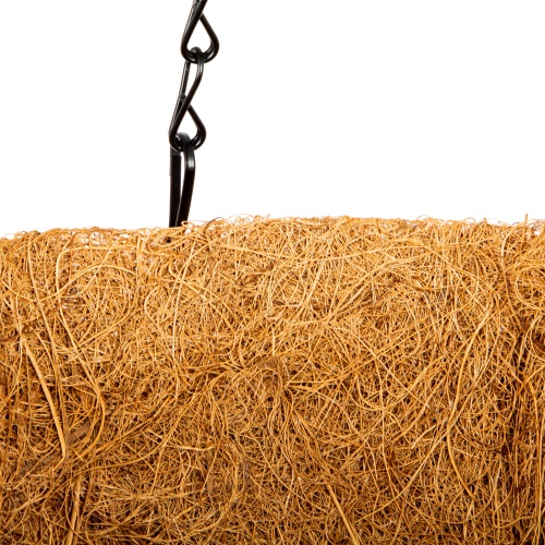 Кашпо подвесное с декором, с кокосовой корзиной, диаметр, 30 см Palisad фото 3