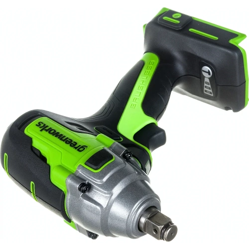 Ударный аккумуляторный гайковерт Greenworks GD24IW400 3802907 фото 5