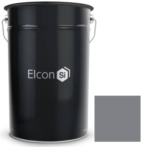 Эмаль термостойкая Elcon Max Therm 700 градусов графит 25 кг