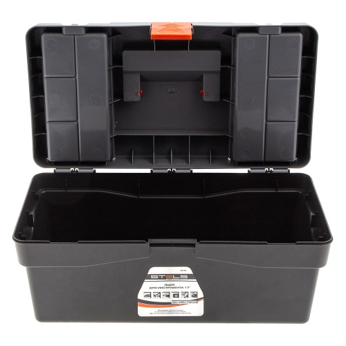 Ящик для инструмента 17", 420 х 220 х 180 мм, пластик Stels фото 8