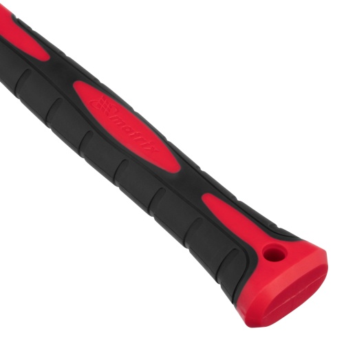 Молоток слесарный optimal, 1500 г, фибергласовая обрезиненная рукоятка, квадратный боек Matrix фото 5