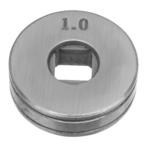 Подающий ролик, V профиль под стальную проволоку 0,8-1мм, посадка квадрат, 2 шт Denzel фото 3