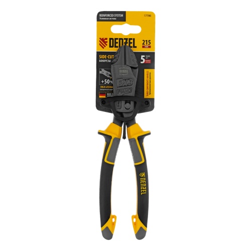Бокорезы 215 мм, усиленные, трехкомпонентные рукоятки Denzel фото 6