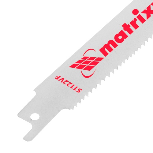 Полотна универсальные для сабельной пилы S1122VF, 200/1.8-2.5 мм, Bimetal, 2 шт, Pro Matrix фото 4