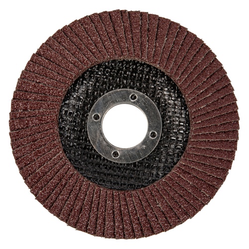 Круг лепестковый торцевой, P 100, 115 х 22.2 мм Matrix фото 2