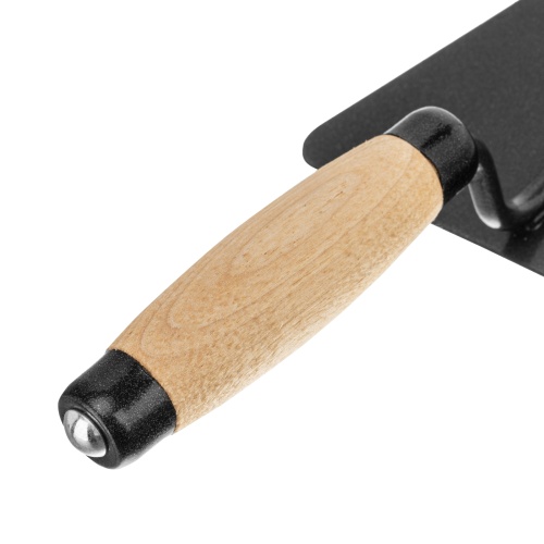 Кельма бетонщика стальная, деревянная усиленная ручка фото 5