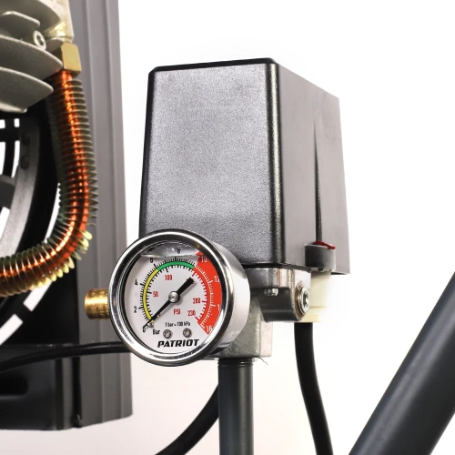 Компрессор Patriot KRX 580 L200 D, поршневой, ременной, масляный, 580 л/мин, 200 л, 10 бар, 3 кВт, 400 В 545302335 фото 4 Компрессор Patriot KRX 580 L200 D, поршневой, ременной, масляный, 580 л/мин, 200 л, 10 бар, 3 кВт, 400 В 545302335 фото 4