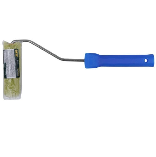 Валик полиакриловый Fit 02693 зеленый 100 мм фото 3