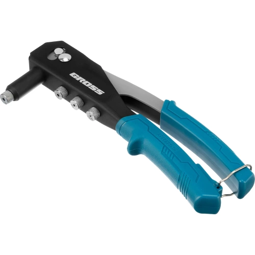 Заклепочник ручной GROSS 260 мм, заклепки 2, 4-3, 2-4, 0-4, 8 мм. 40415