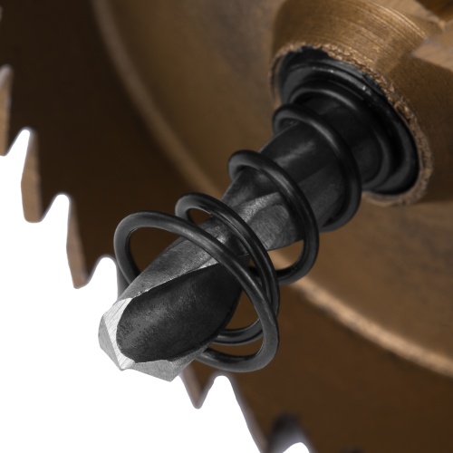 Коронка по металлу HSS, 50 мм, нитридтитановое покрытие Denzel фото 6