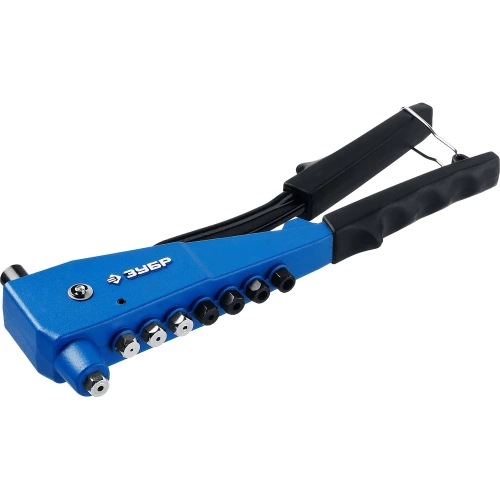 Комбинированный литой заклепочник в кейсе ЗУБР Профессионал К-М6 2 вида заклёпок 31196_z01 Комбинированный литой заклепочник в кейсе ЗУБР Профессионал К-М6 2 вида заклёпок 31196_z01