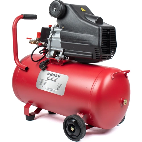 Воздушный компрессор СИЛАЧ ВК-50.2200 (336л/мин,объем50л,2,2кВт,8бар,2850об/мин) (1/6) 024057 фото 4 Воздушный компрессор СИЛАЧ ВК-50.2200 (336л/мин,объем50л,2,2кВт,8бар,2850об/мин) (1/6) 024057 фото 4