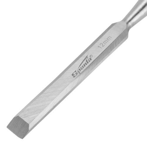 Стамеска, 12 мм, плоская, пластиковая рукоятка Sparta фото 4