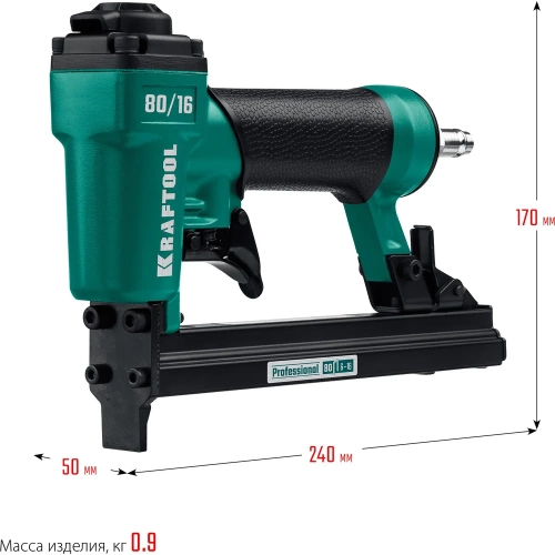 Пневматический степлер KRAFTOOL скобы тип 80, 6-16 мм 31960 фото 11