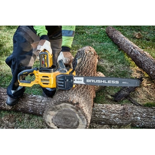 Цепная пила Dewalt 54 В, 3 А*ч DCMCS575X1-QW фото 3