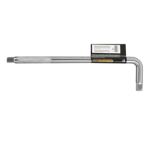 Вороток Г-образный, 300*75 мм, квадрат 1/2", CrV, матовый хром Denzel фото 7 Вороток Г-образный, 300*75 мм, квадрат 1/2", CrV, матовый хром Denzel фото 7
