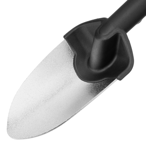 Совок посадочный широкий, 90х275 мм, стальной, полипропиленовая рукоятка, BASE Palisad фото 4