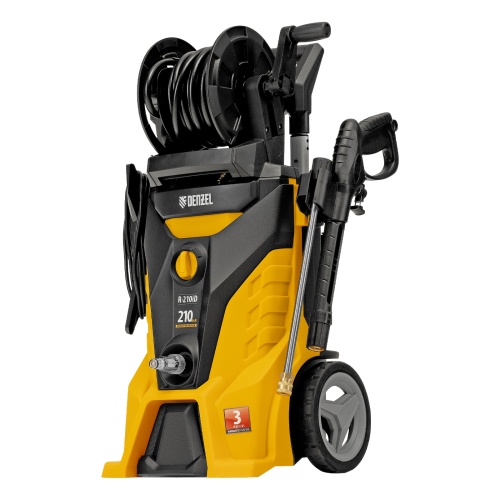 Моечная машина высокого давления R-210iD, 2600 Вт, 210 бар, 8.0 л/мин, асинхронный двигатель, барабан Denzel фото 29